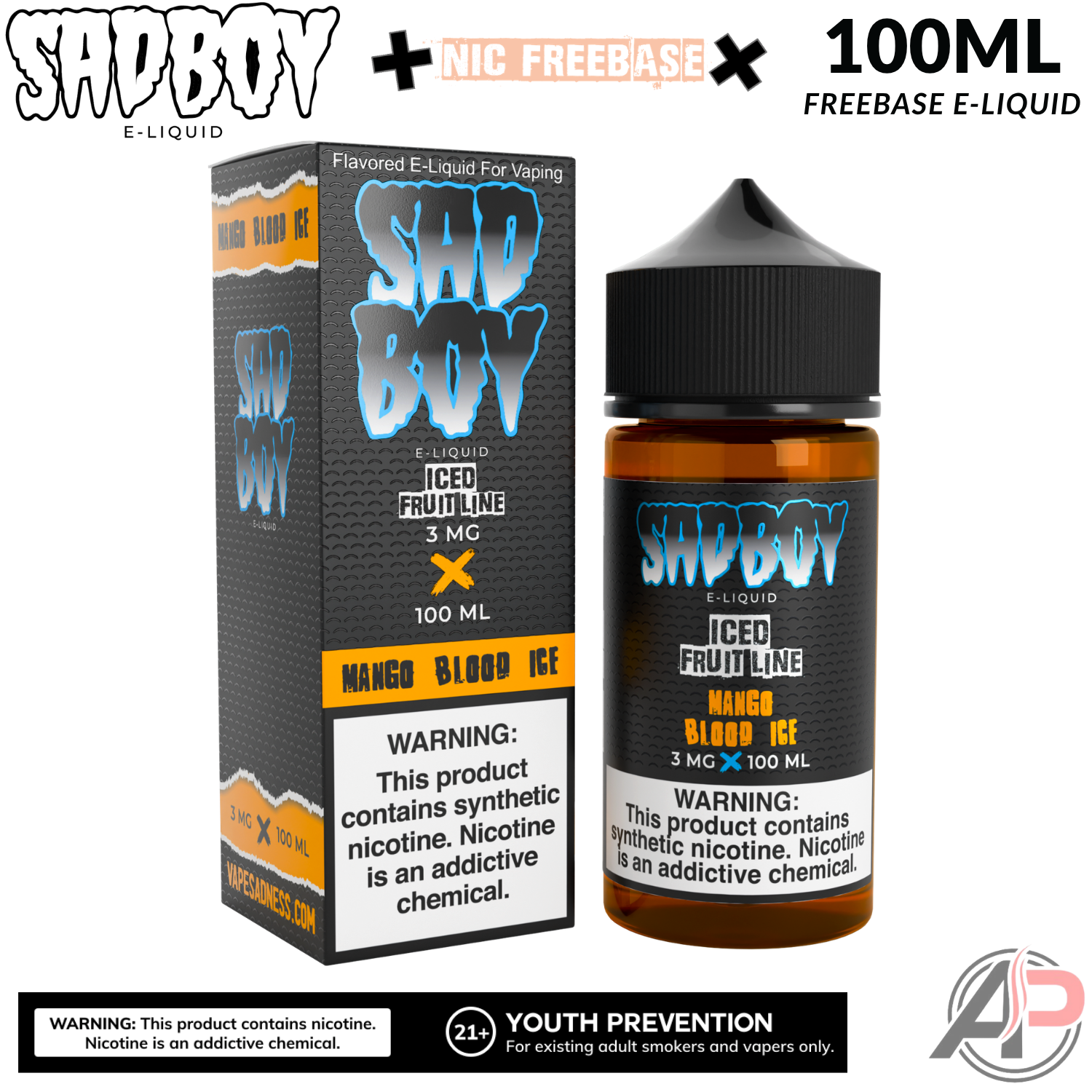 Sadboy Mango Blood Ice E-Liquid 100mL