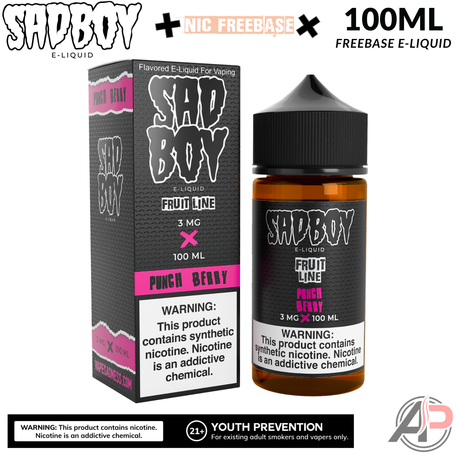 Sadboy Punch Berry E-Liquid 100mL