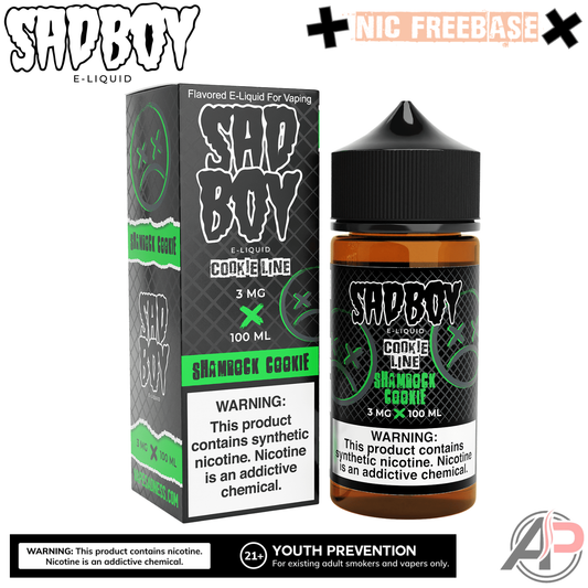 Sadboy Shamrock Cookie E-Liquid 100mL