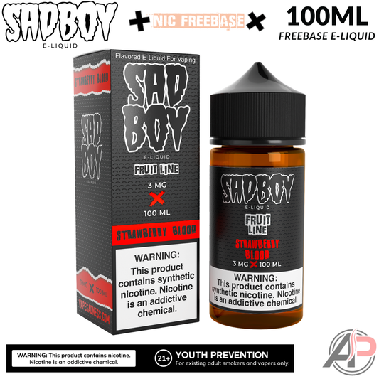 Sadboy Strawberry Blood E-Liquid 100mL