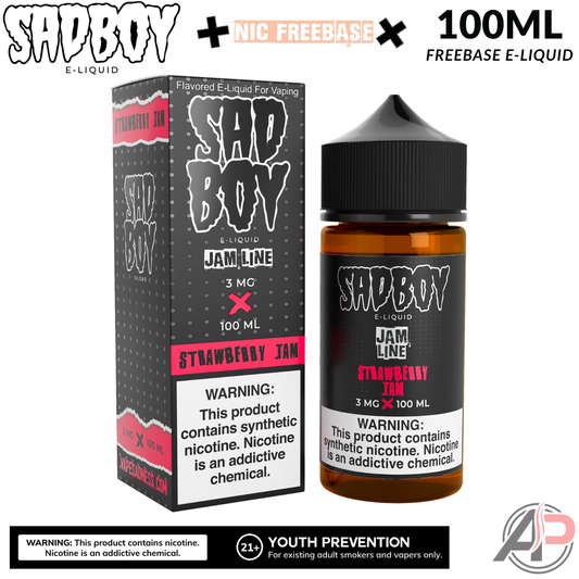 Sadboy Strawberry Jam E-Liquid 100mL