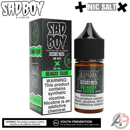 Sadboy Shamrock Cookie Salt Nicotine 30mL