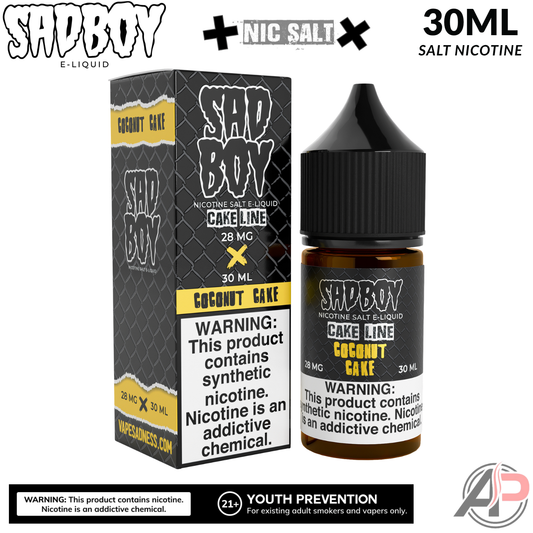 Sadboy Coconut Cake Salt Nicotine 30mL