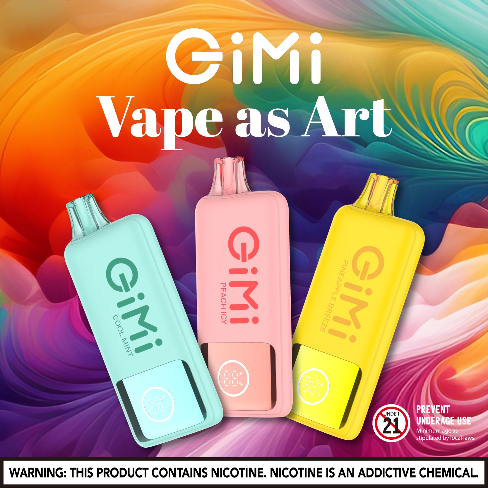 Flum Gimi 8500 Puff Disposable Vape Device – Apvs