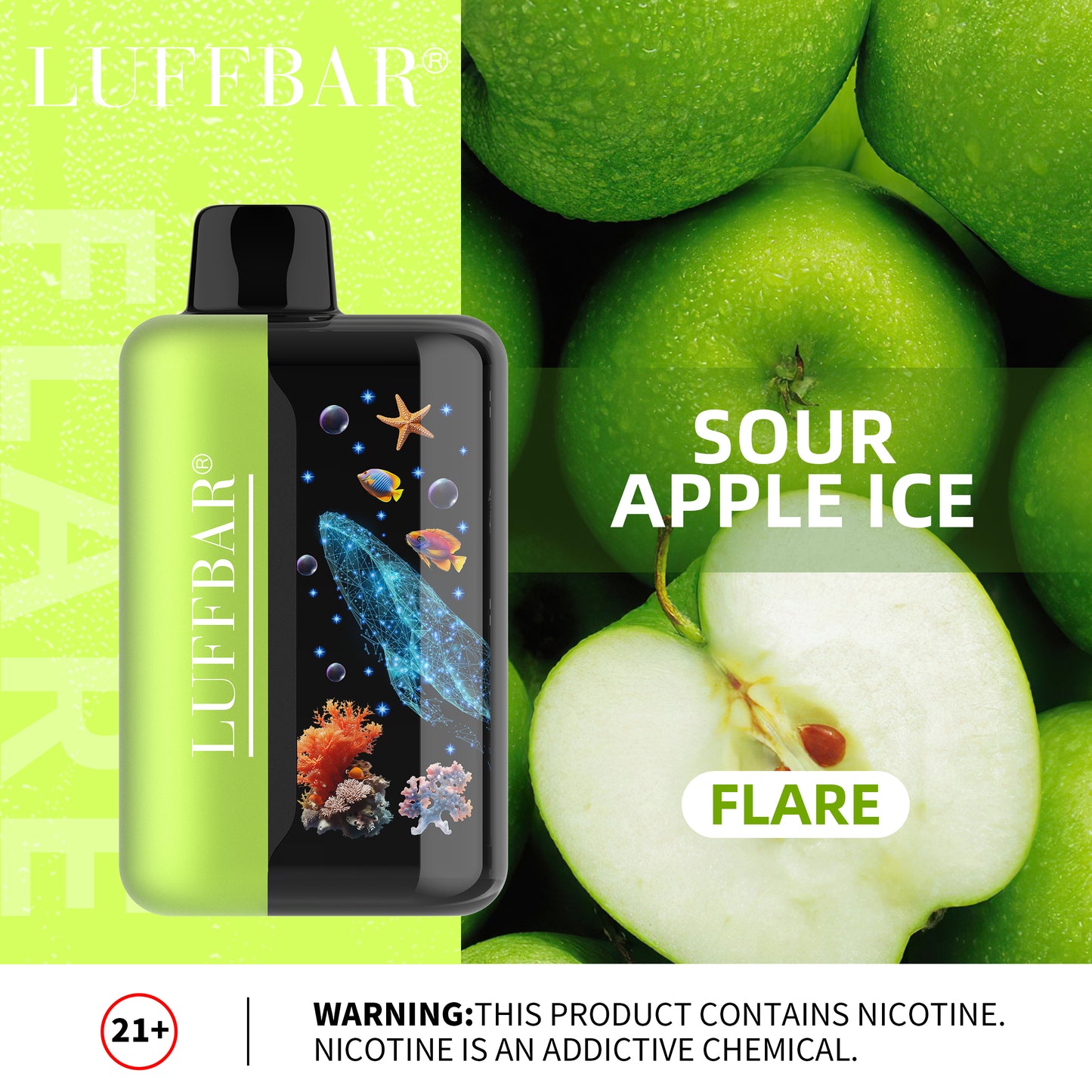 Luffbar Flare 40000 Puffs Disposable Vape Device