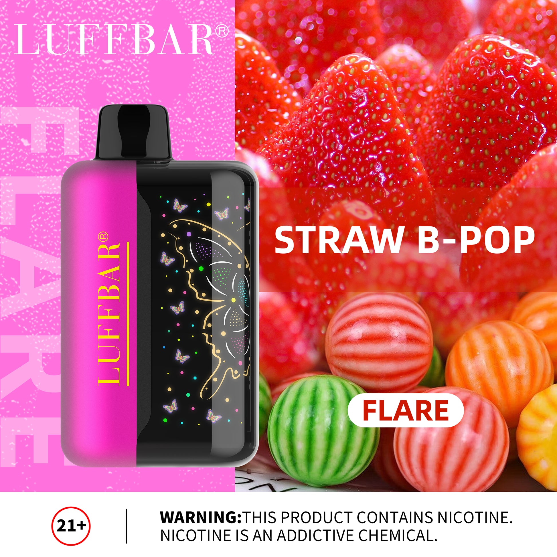 Luffbar Flare 40000 Puffs Disposable Vape Device