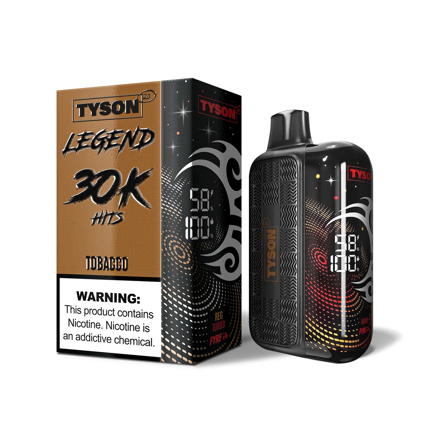 Tyson 2.0 Legend 30,000 Puffs Disposable Vape Device