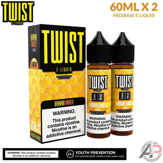 Twist Banana Amber E-Liquid 120mL