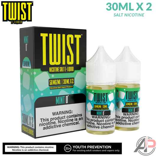 Twist Mint 0º Salt Nicotine 60mL