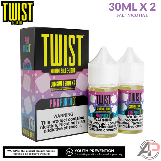 Twist Pink Punch 0º Salt Nicotine 60mL