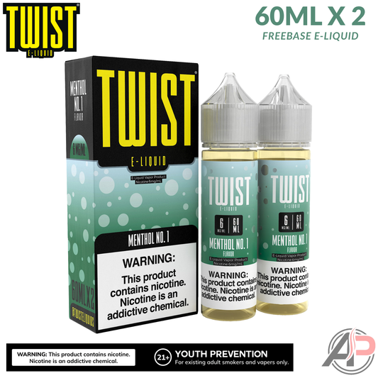 Twist Menthol No. 1 E-Liquid 120mL