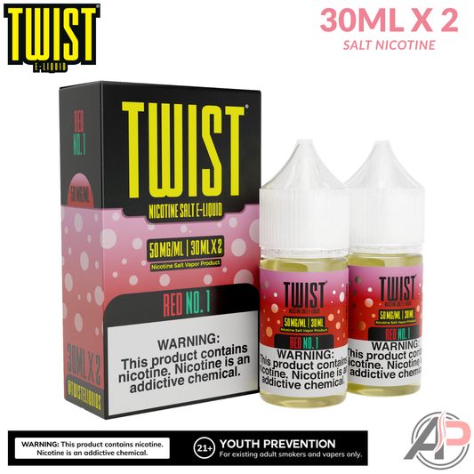 Twist Red No. 1 Salt Nicotine 60mL