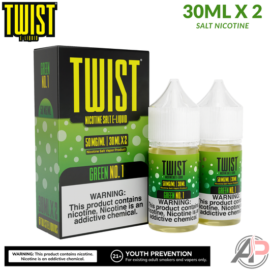 Twist Green No. 1 Salt Nicotine 60mL