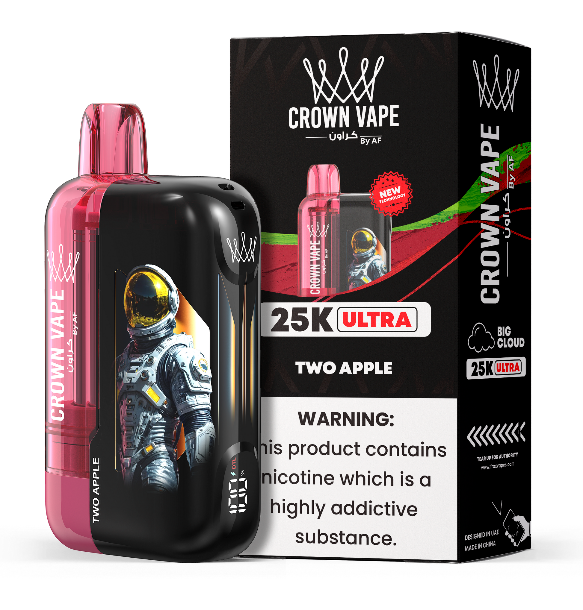 Al Fakher Crown Bar Ultra 25000 Puffs Disposable Vape Device