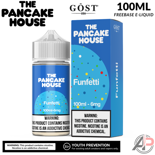 The Pancake House Funfetti Gost Vapor E-Liquid 100mL