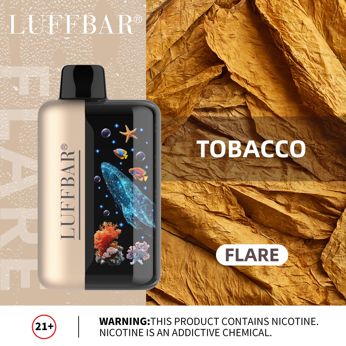 Luffbar Flare 40000 Puffs Disposable Vape Device