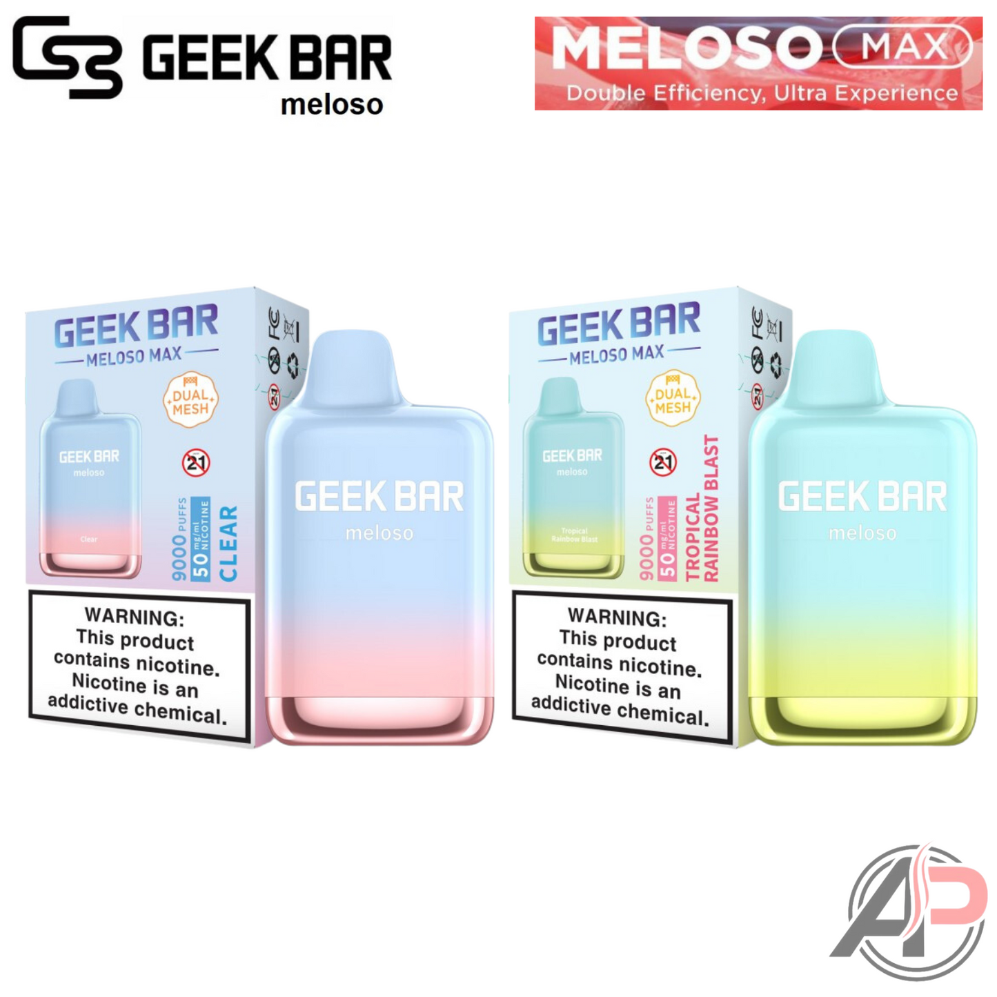 Geek Bar Meloso Max 9000 Puff Disposable Vape Device