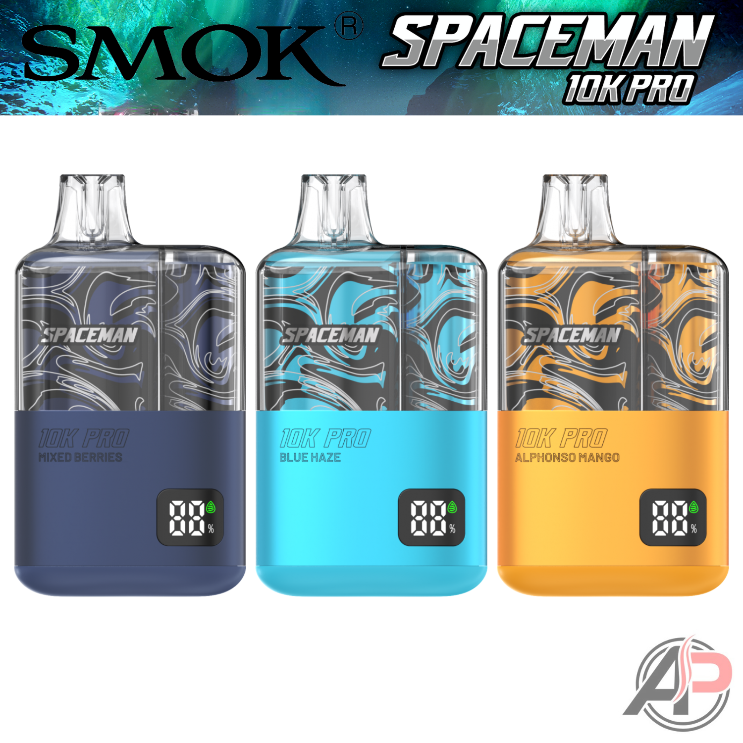 Smok Spaceman Vape 10K Pro Disposable Device