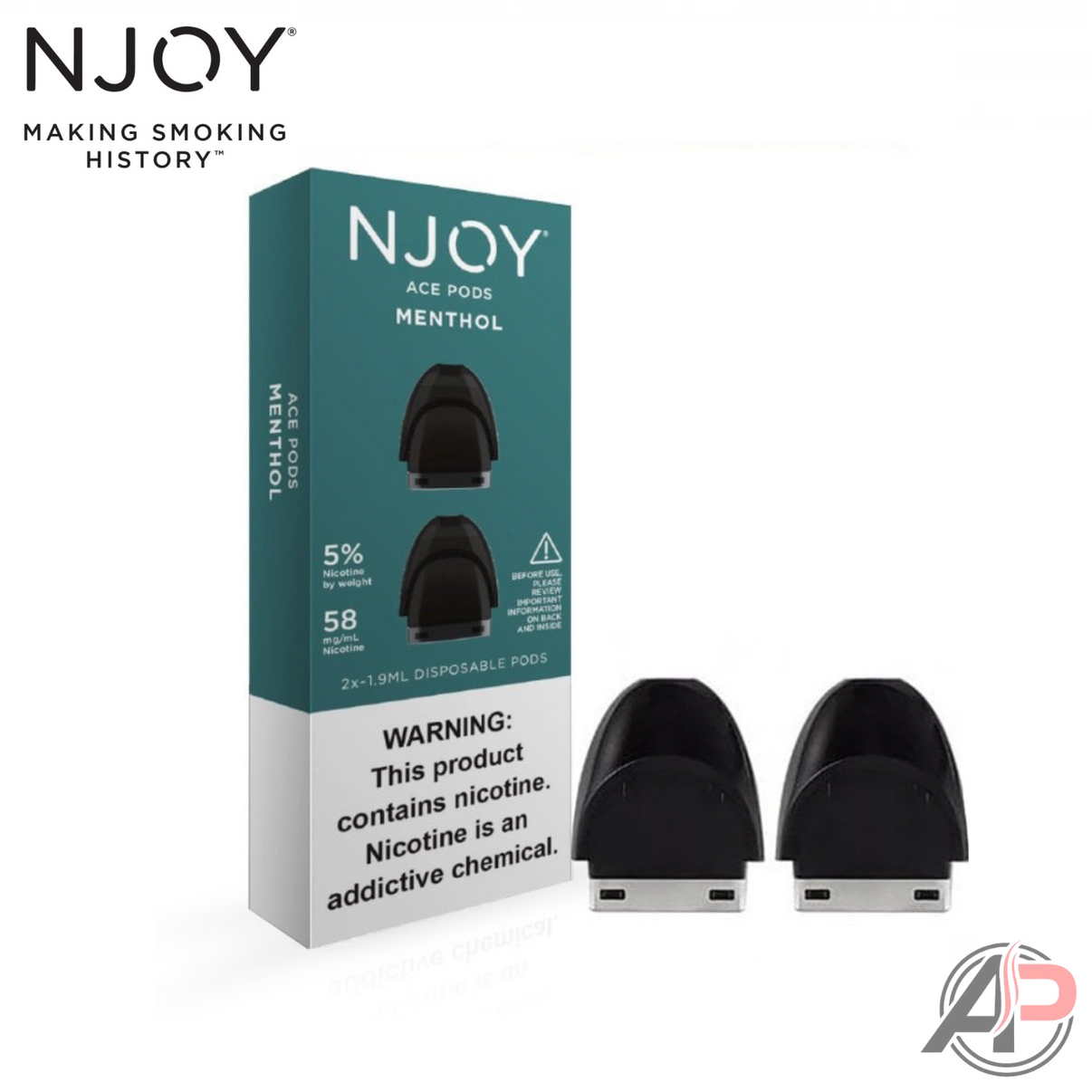 Njoy Ace Pods Menthol 2 Pack Order Online – Apvs