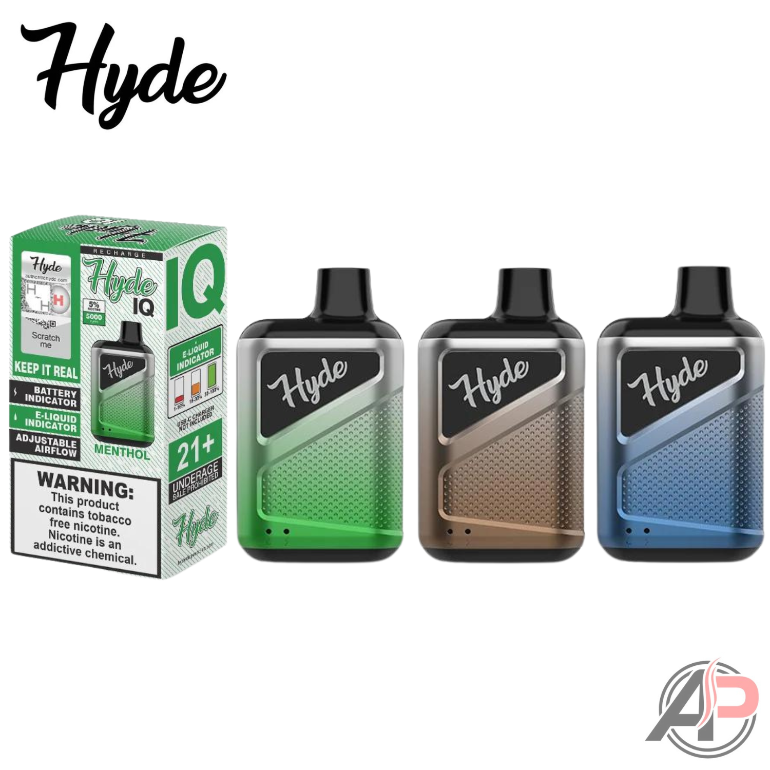 Hyde IQ Vape 5000 Puffs Disposable Vape Device