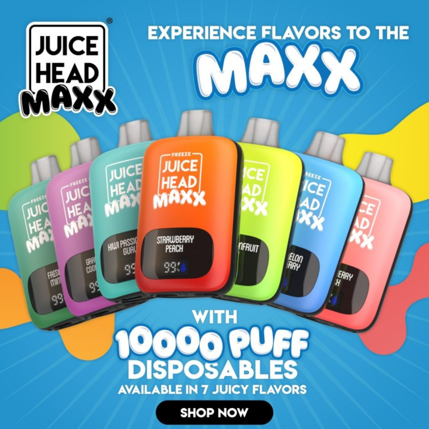 Juice Head Maxx 10000 Puffs Disposable Vape All Flavors Apvs Juice Head Maxx 10000 Puffs Disposable Vape All Flavors Apvs
