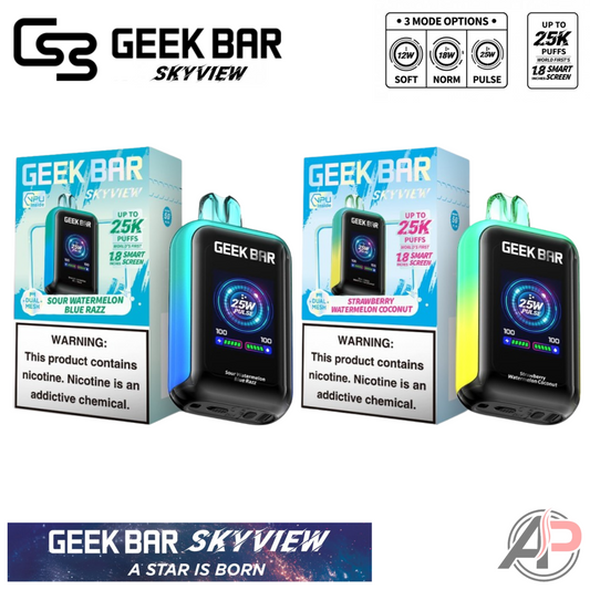 Geek Bar Skyview 25000 Puffs Disposable Vape Device