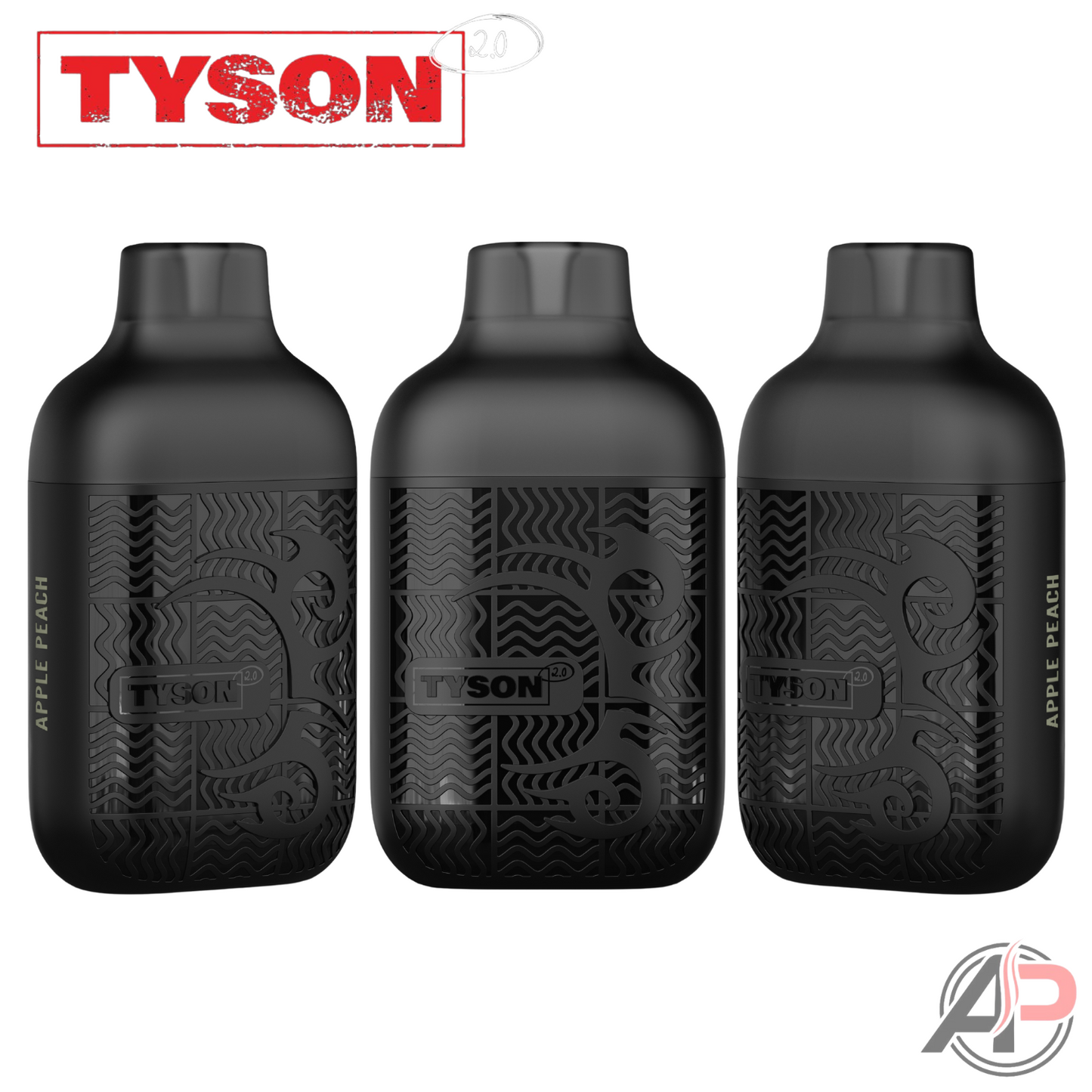 Tyson 2.0 Lightweight 6000 Puffs Disposable Vape Device 3 Pack