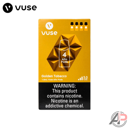 Vuse Alto Golden Tobacco Pods 4 Pack Apvs Vuse Alto Golden Tobacco Pods 4 Pack Apvs