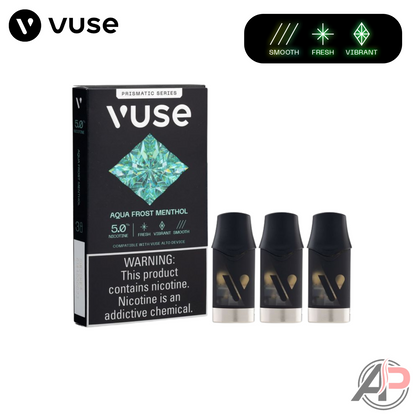 Vuse Alto Prismatic Aqua Frost Menthol Pods 3 Pack Apvs Vuse Alto Prismatic Aqua Frost Menthol Pods 3 Pack Apvs