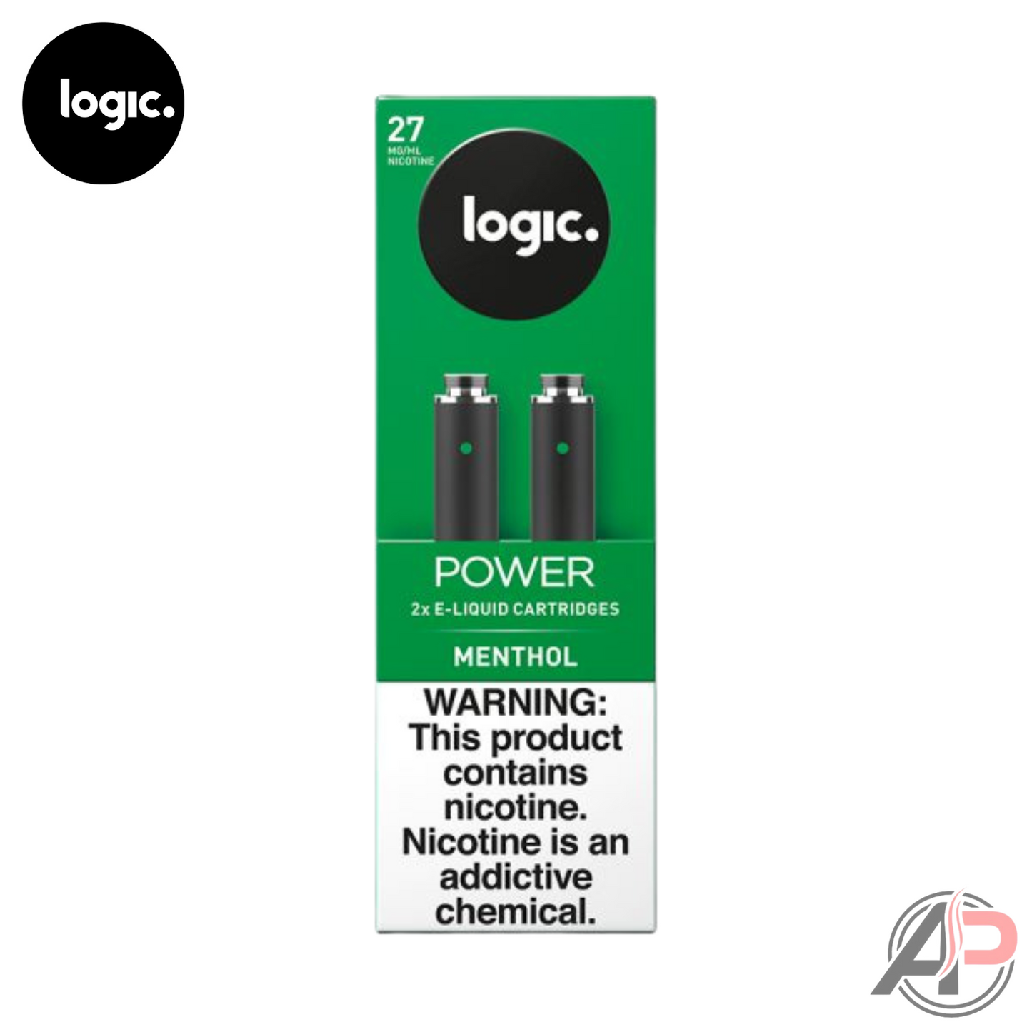 Logic Power Menthol Cartridges 2 Pack