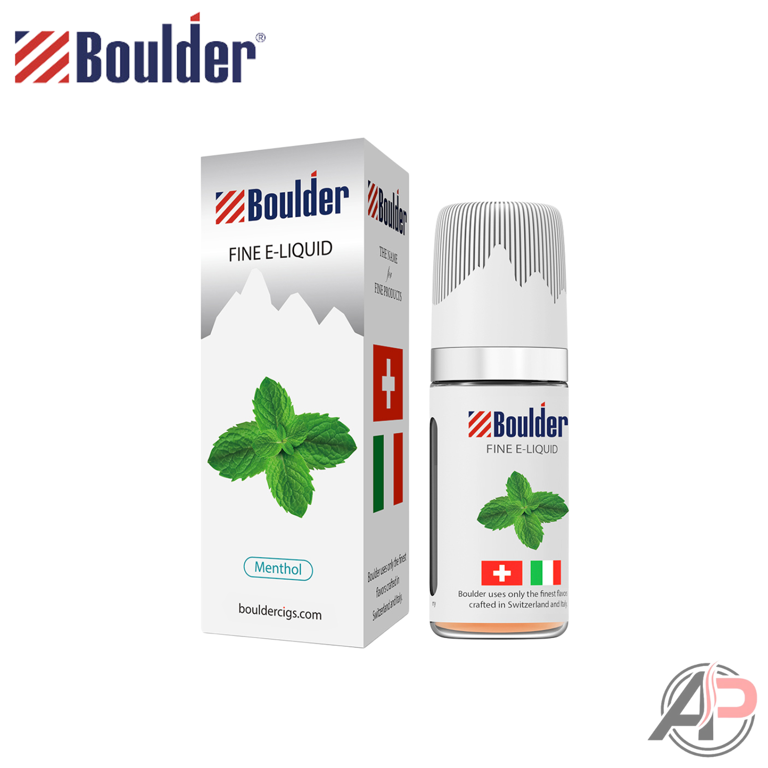 Boulder Menthol E-Liquid 10mL Apvs Boulder Menthol E-Liquid 10mL Apvs