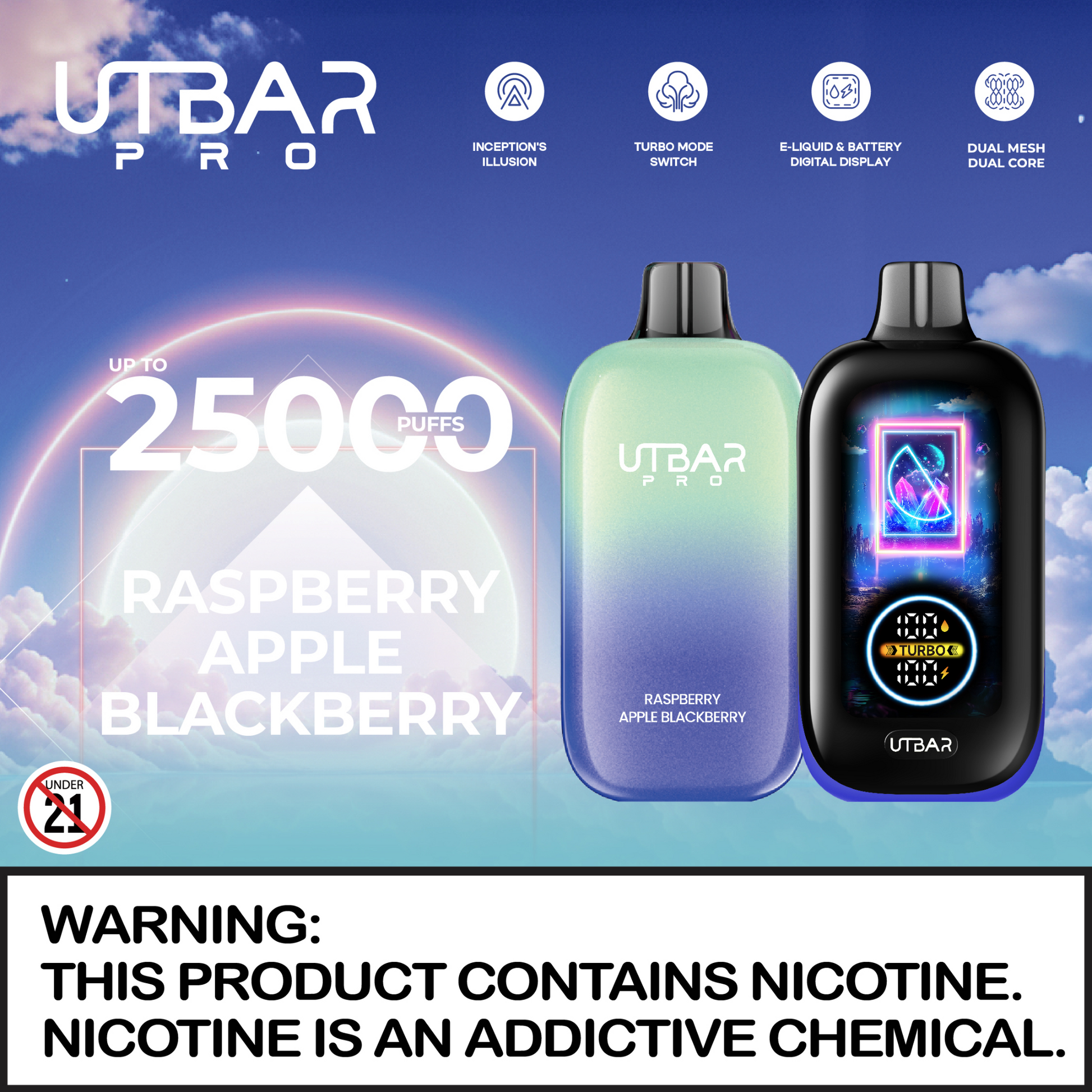 Ut 2 Flavor Vape Flum UT Bar Pro 25000 Puffs Disposable Vape Device Apvs Ut 2 Flavor Vape Flum UT Bar Pro 25000 Puffs Disposable Vape Device Apvs