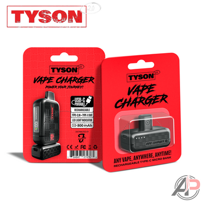 Tyson Portable Vape Charger Micro Bank