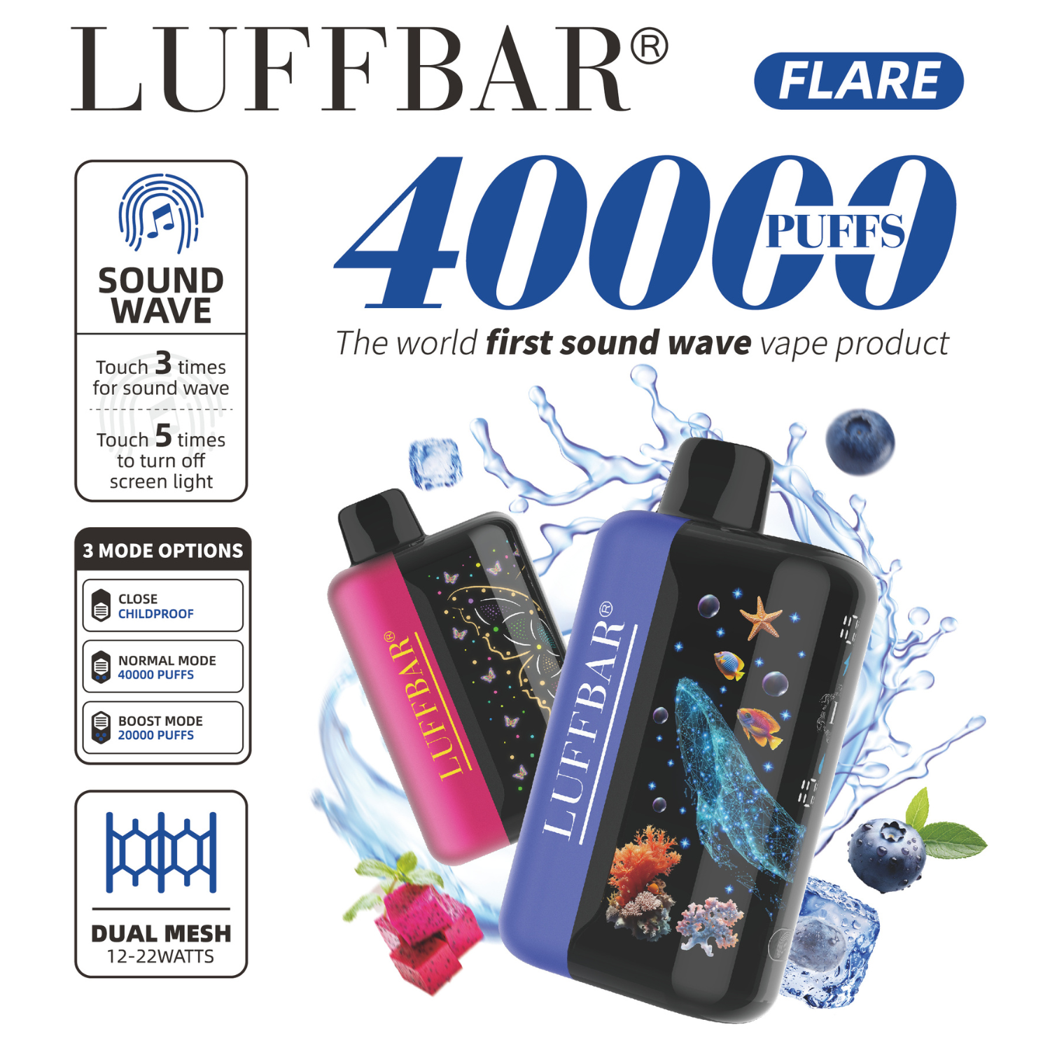 Luffbar Flare 40000 Puffs Disposable Vape Device Apvs Luffbar Flare 40000 Puffs Disposable Vape Device Apvs