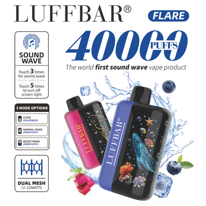 Luffbar Flare 40000 Puffs Disposable Vape Device