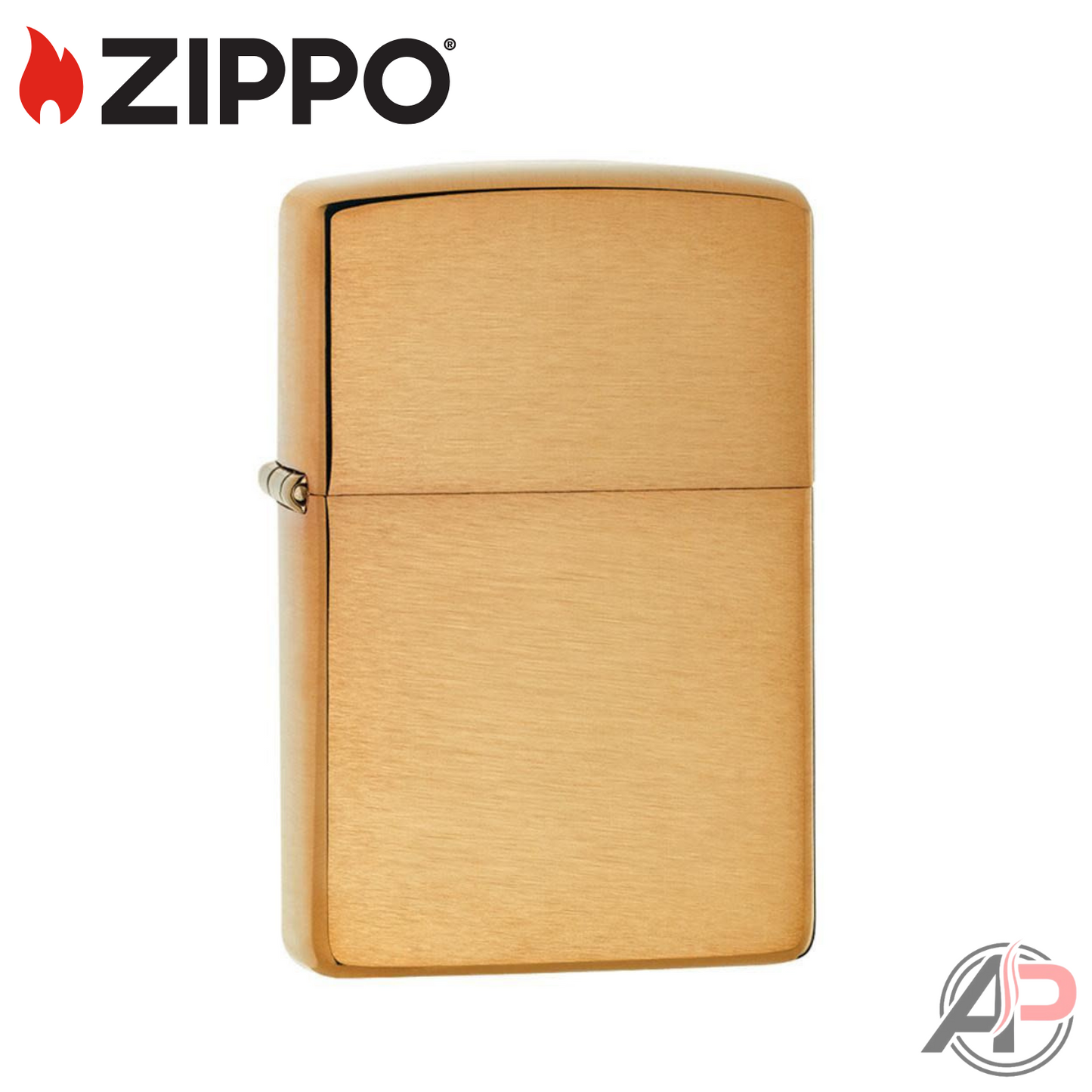 Zippo Windproof Lighters Classic Brushed Brass #204B