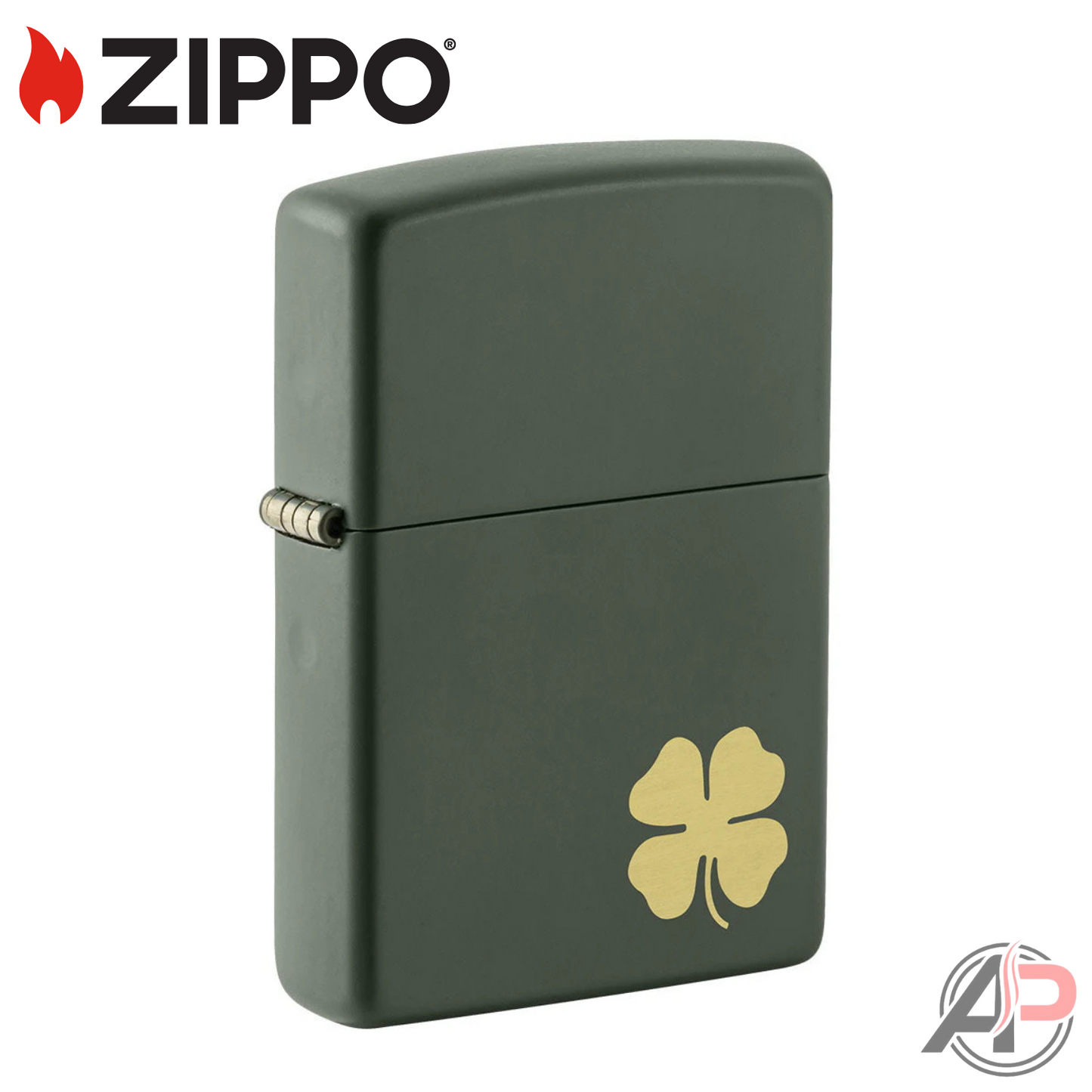 Zippo Windproof Lighters Four Leaf Clover #49796