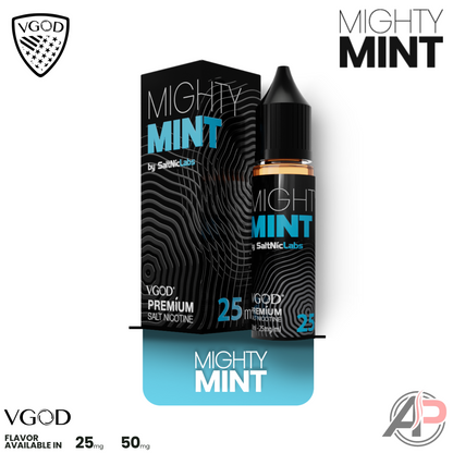 VGOD Mighty Mint 30ml Salt Nic Vape Juice | Nicotine E Liquid Apvs VGOD Mighty Mint 30ml Salt Nic Vape Juice | Nicotine E Liquid Apvs