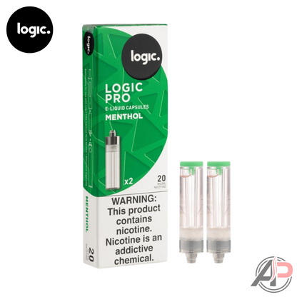 Logic Pro Menthol Capsules 2 Pack