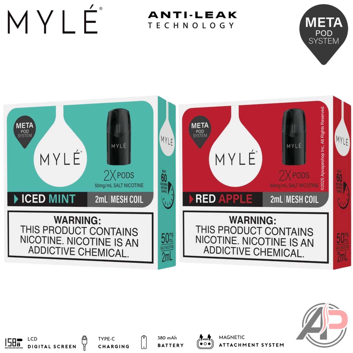 Myle Meta Pods 2 Pack