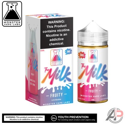 The Milk Fruity Vape Juice By Monster Vape Labs 100ml