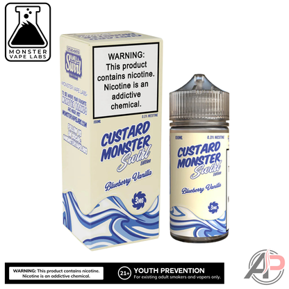 Blueberry Vanilla Vape Juice By Monster Vape Labs 100mL