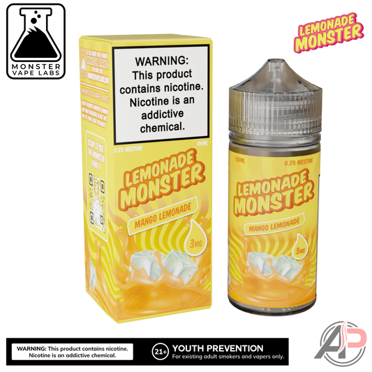 Mango Lemonade E-Liquid By Lemonade Monster Vape Labs 100mL