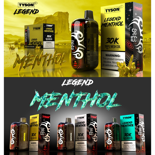 Tyson 2.0 Legend 30,000 Puffs Disposable Vape Device