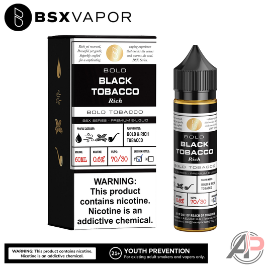 BSX Series Black Tobacco E-Liquid 60mL