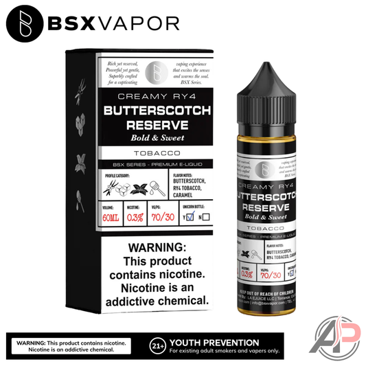 BSX Series Butterscotch Reserve E-Liquid 60mL