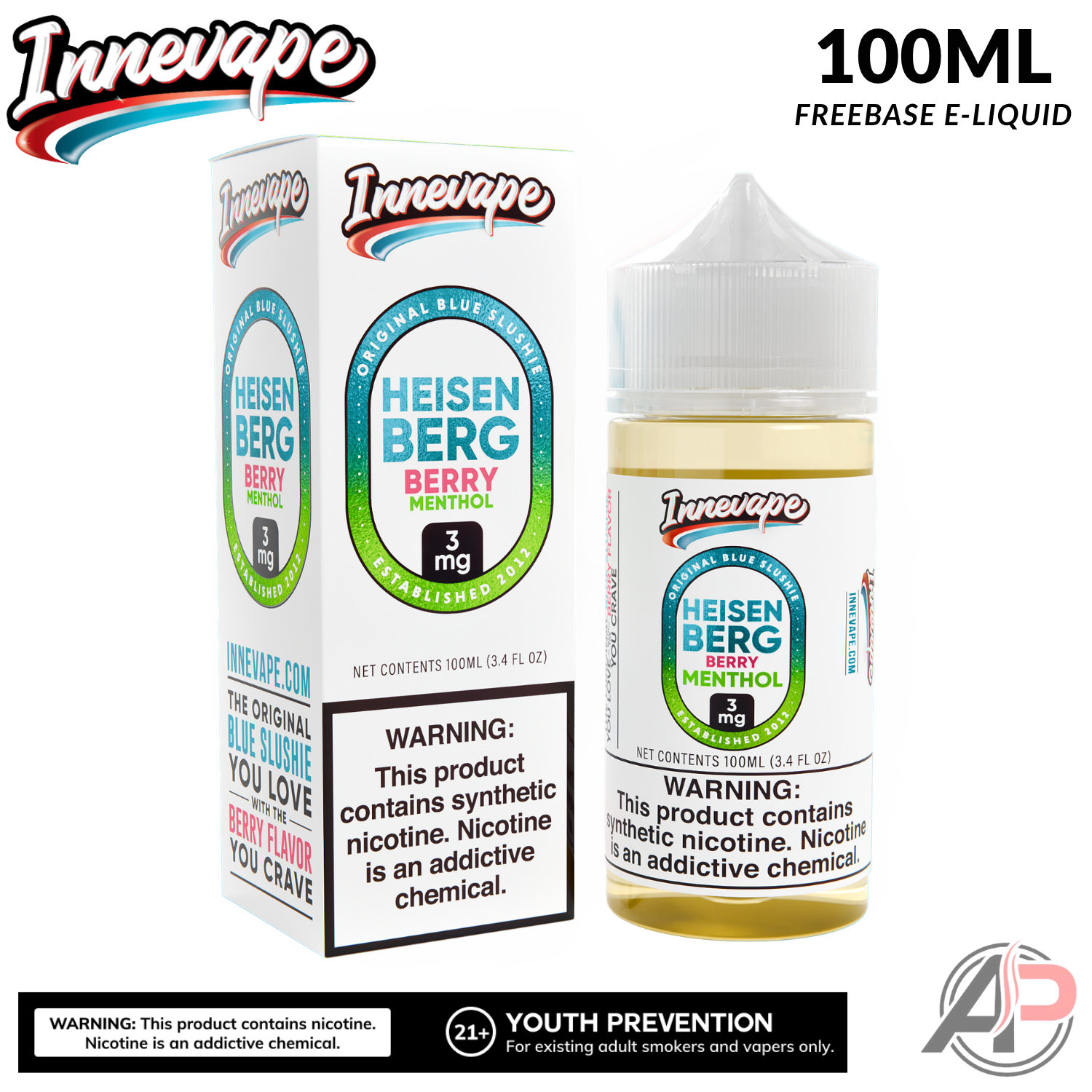 Innevape Heisenberg Berry Menthol E-Liquid 100mL