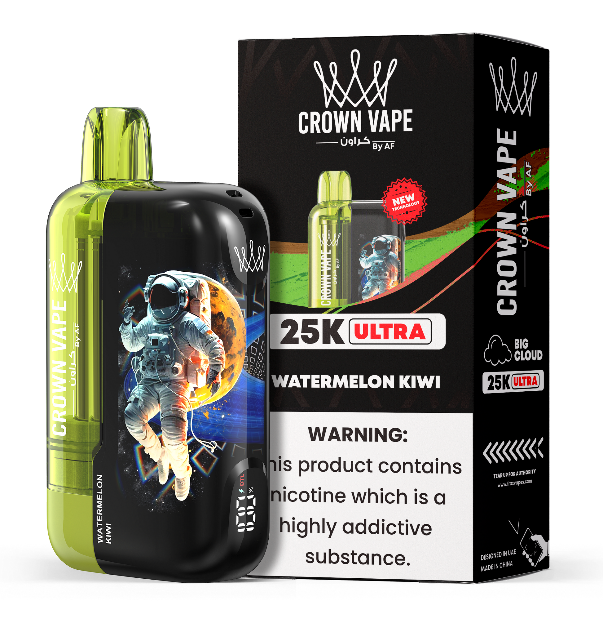 Al Fakher Crown Bar Ultra 25000 Puffs Disposable Vape Device