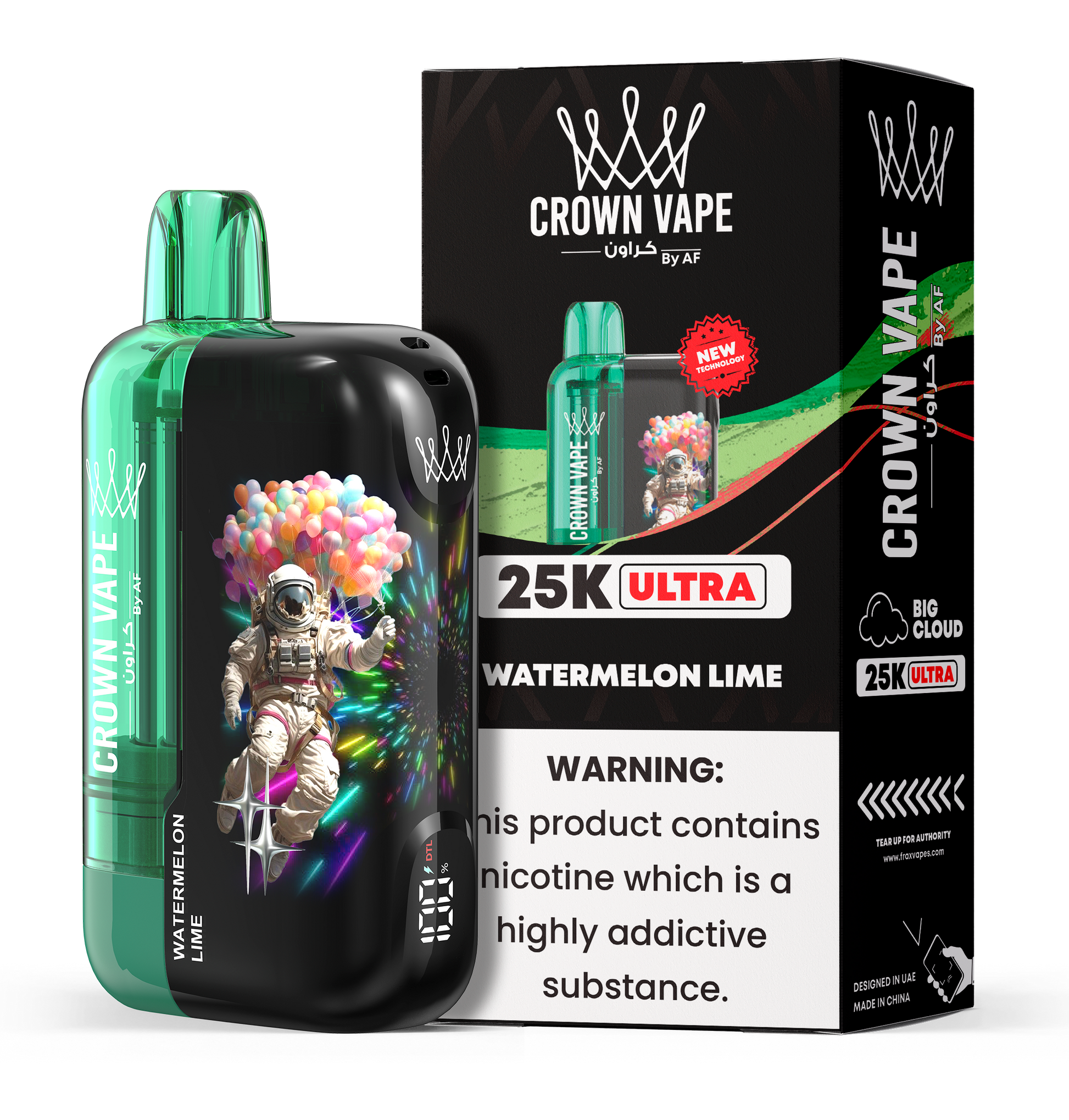 Al Fakher Crown Bar Ultra 25000 Puffs Disposable Vape Device