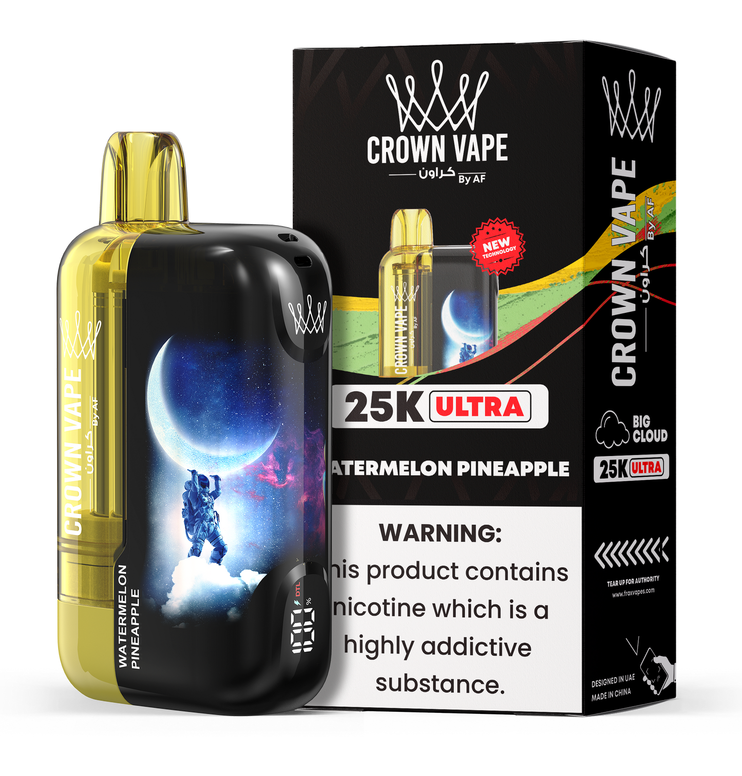 Al Fakher Crown Bar Ultra 25000 Puffs Disposable Vape Device
